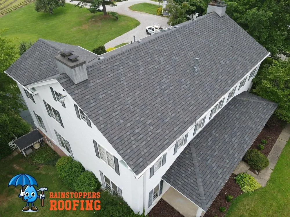 Local roof leak repair in Fairview, WV by Rainstoppers Roofing