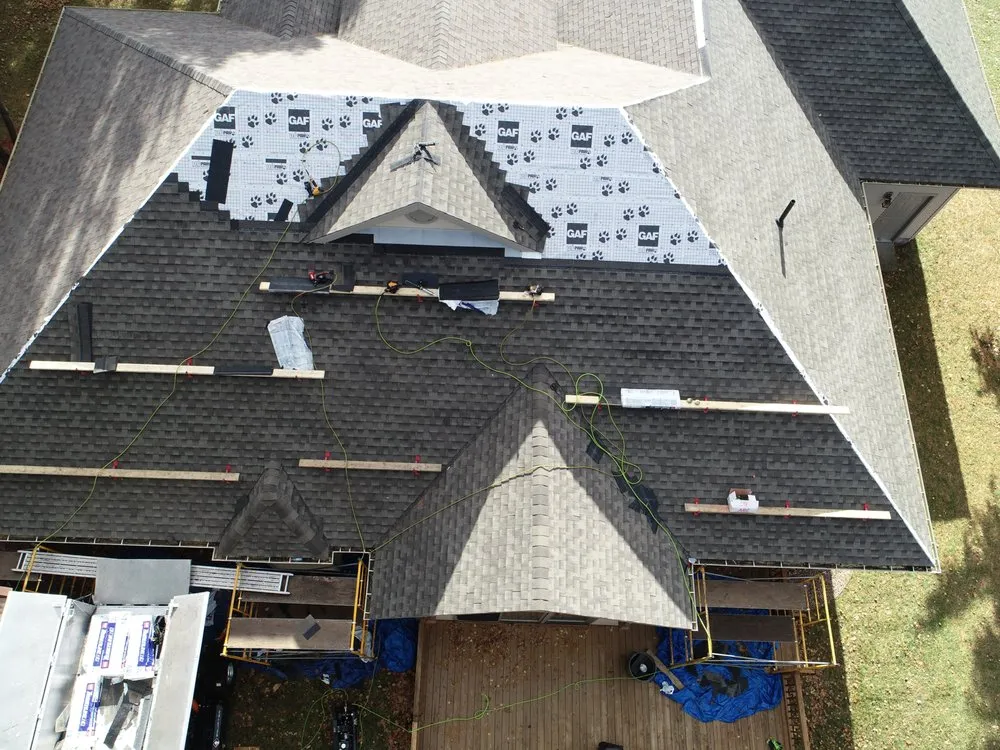 Slide of Rainy Creek Construction