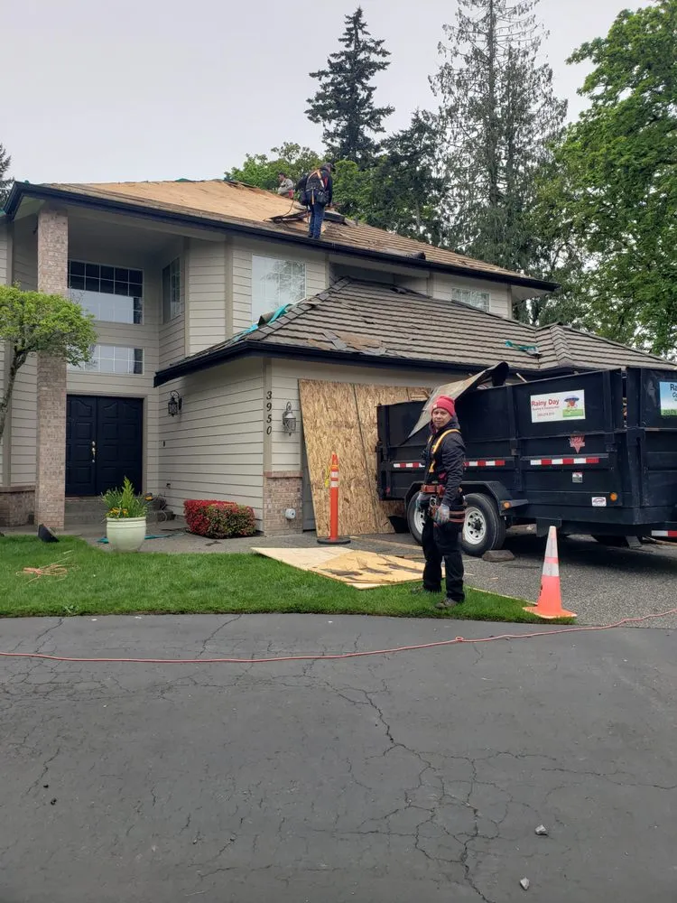 Slide of Rainy Day Construction