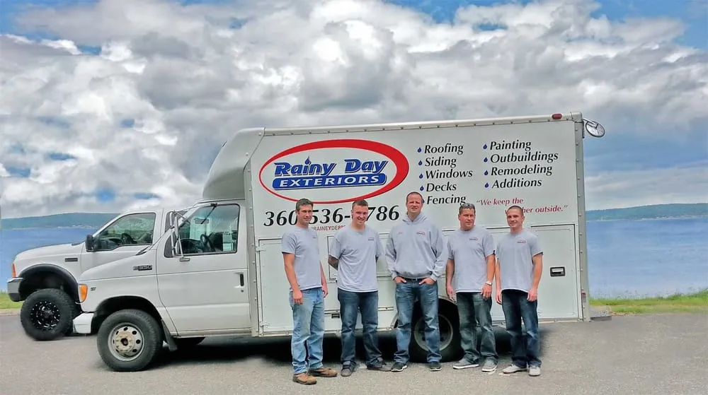 Slide of Rainy Day Exteriors