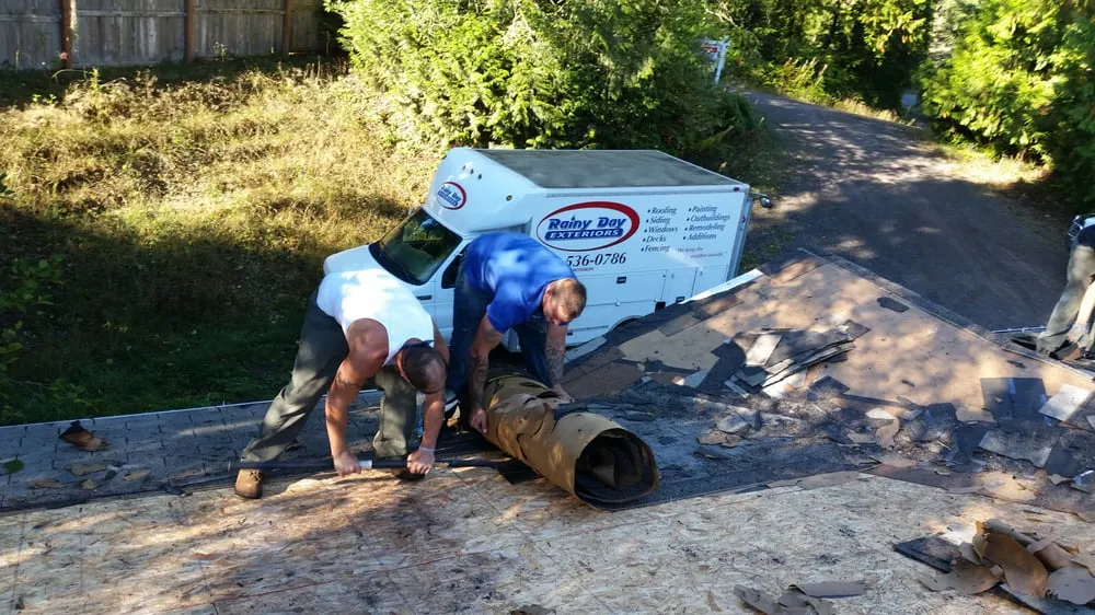 Slide of Rainy Day Exteriors