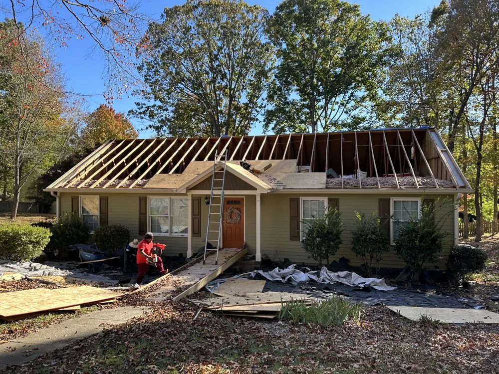 Slide of Raleigh Roofers