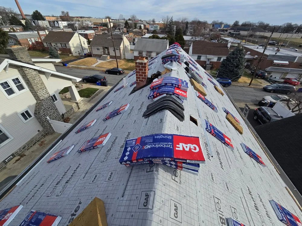 Slide of Ralphie's Roofing