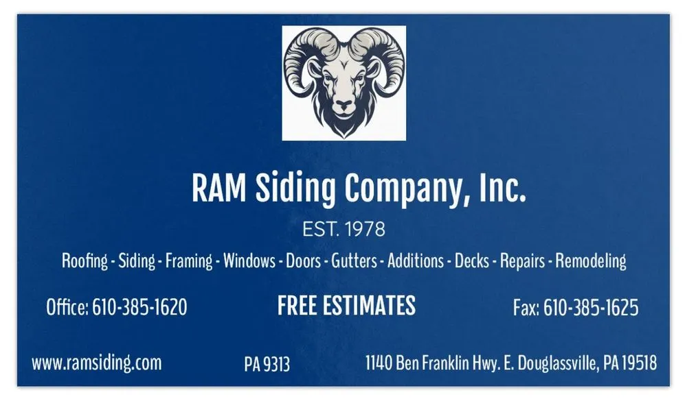 Top-rated roof inspection for fast service across Douglassville, PA - RAM Siding