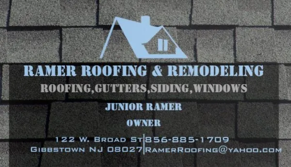 Ramer Roofing & Remodeling Logo