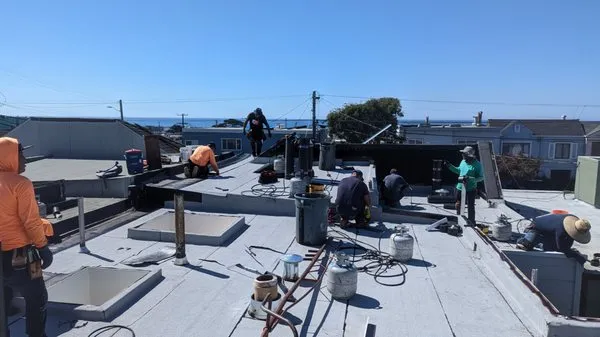 Ramirez Roofing Company Logo