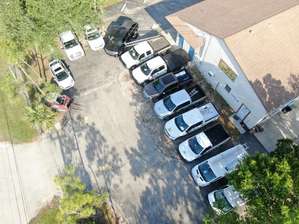 Slide of Rams Roofing