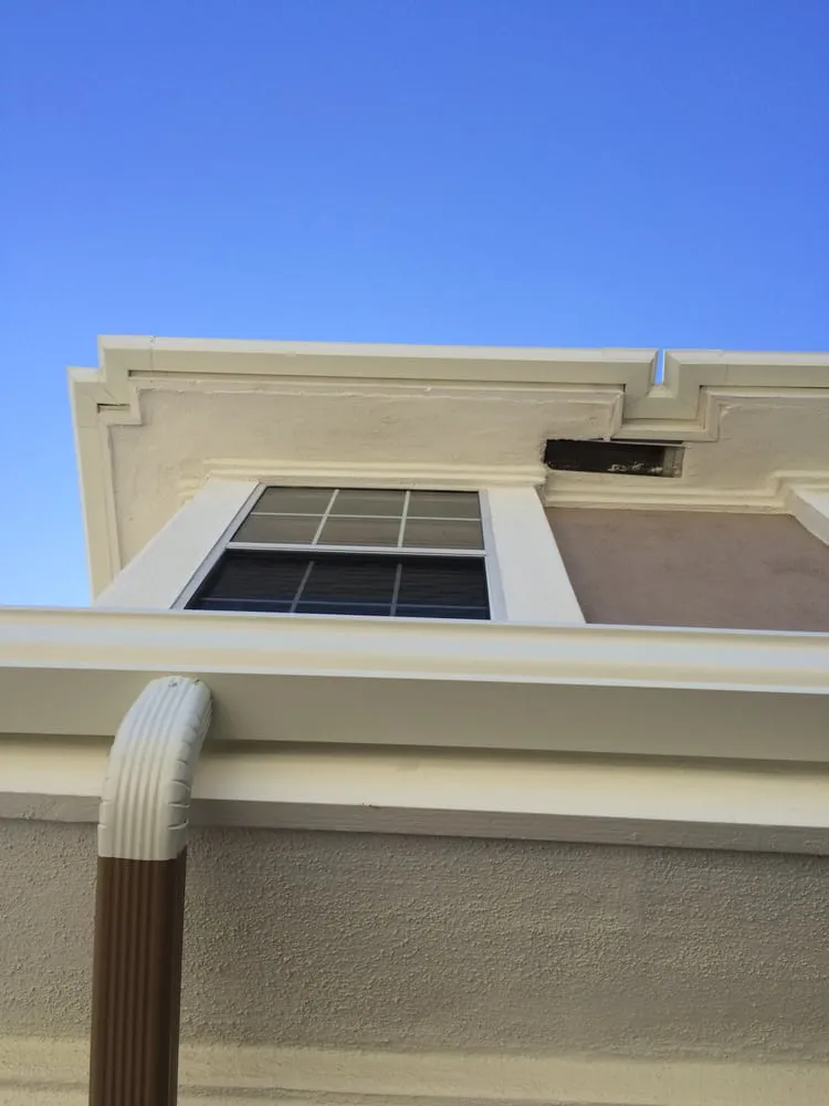 Slide of Rancho Rain Gutters