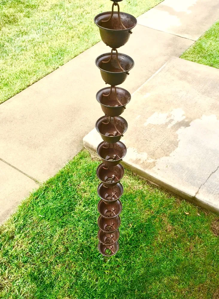 Slide of Rancho Rain Gutters