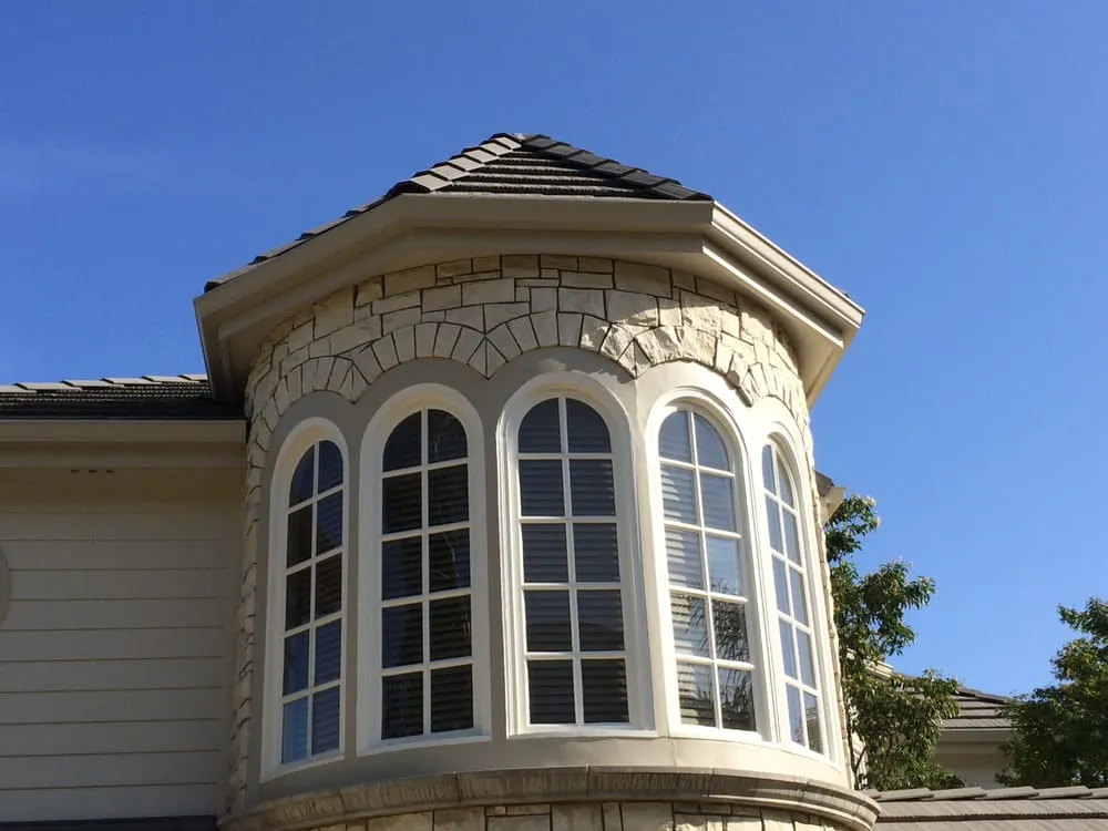 Slide of Rancho Rain Gutters