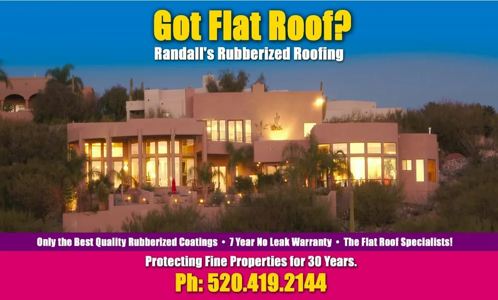 Slide of Randall's Rubberized Roofing