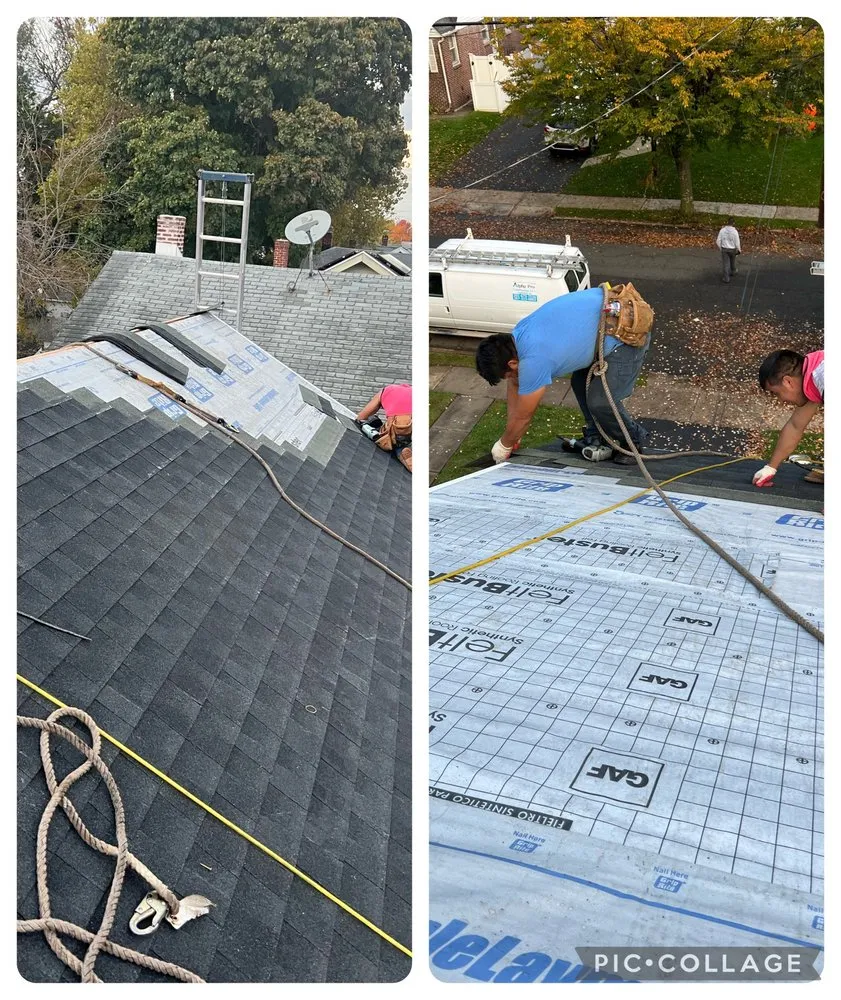 Slide of Randy's Roofing Construction