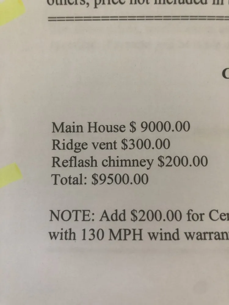 Slide of Ranger Roofing