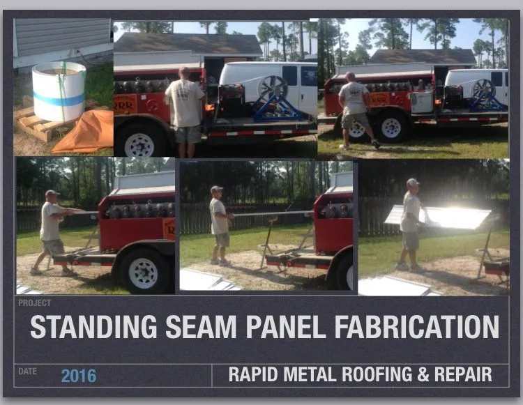 Slide of Rapid Metal Roofing