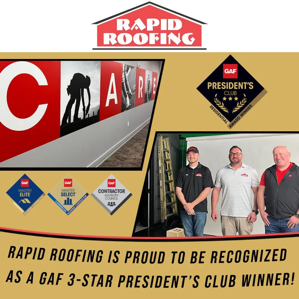 Slide of Rapid Roofing