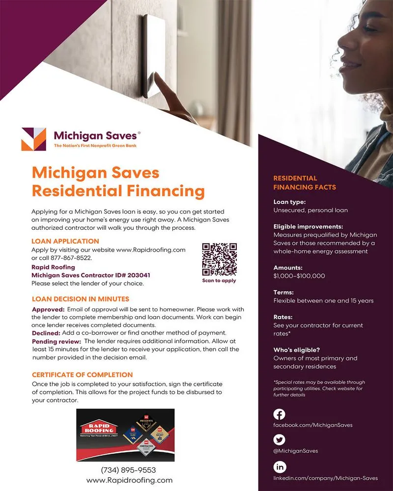 Slide of Rapid Roofing