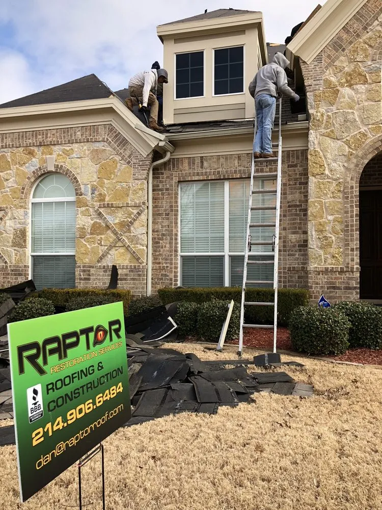 Slide of Raptor Roofing and Construction