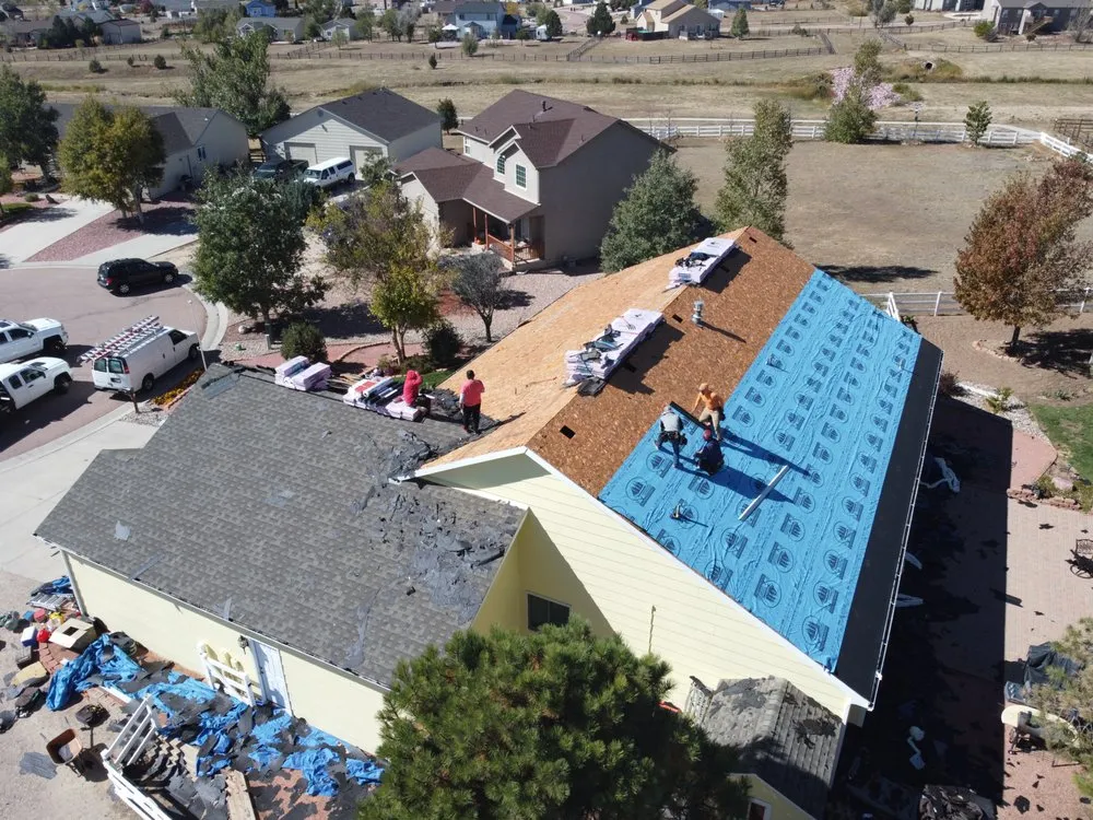 Slide of Raptor Roofing of Castle Rock