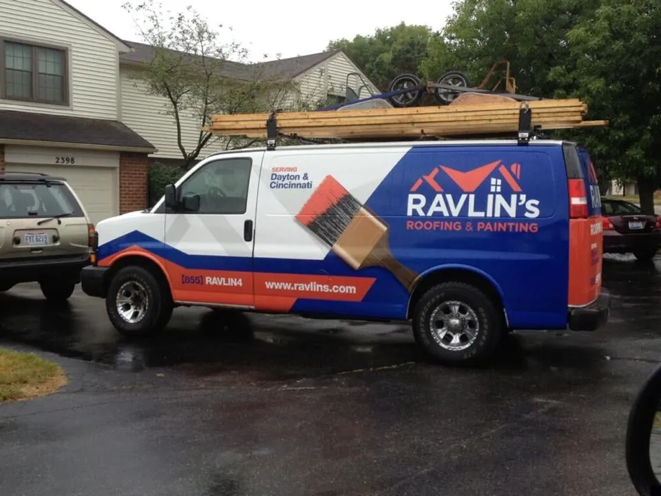 Slide of Ravlin's Roofing