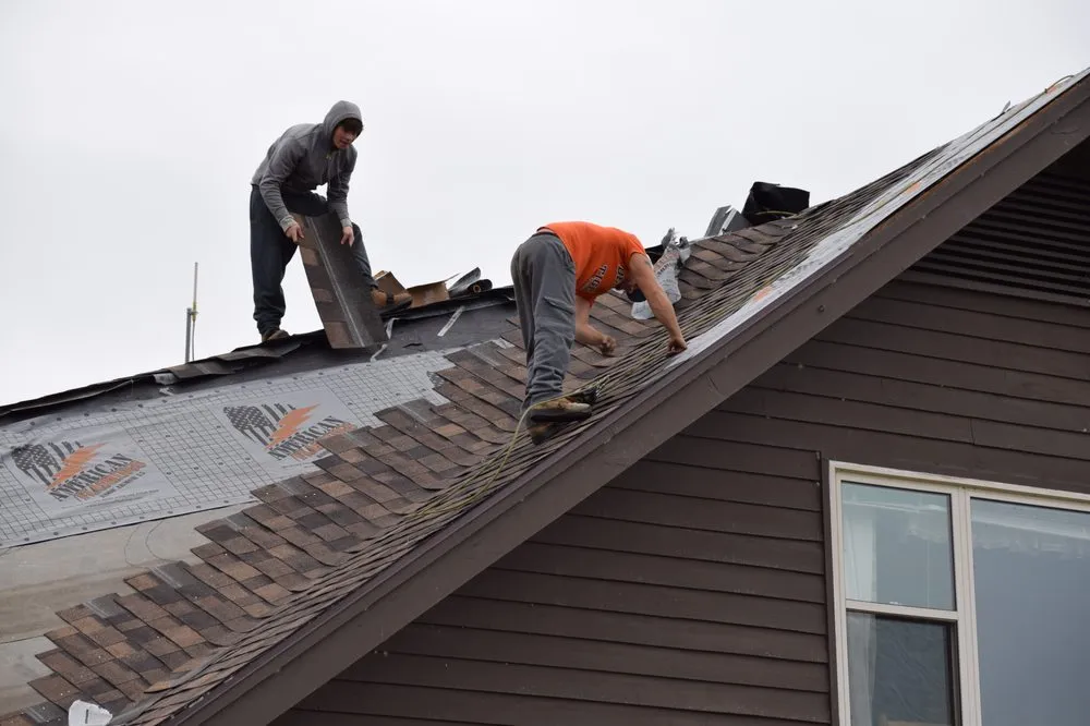 Slide of Rawson's Roofing