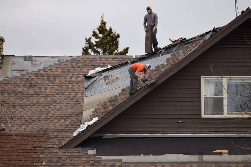 Slide of Rawson's Roofing