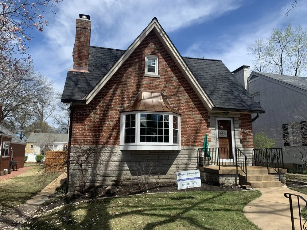 Emergency roof replacement in St. Louis, MO by Ray Gilbert & Sons