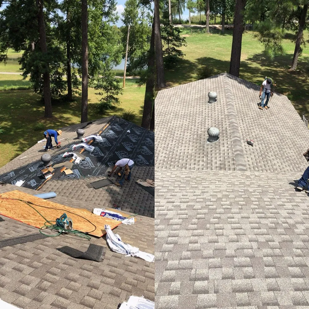 Slide of Rayburn’s Roofing