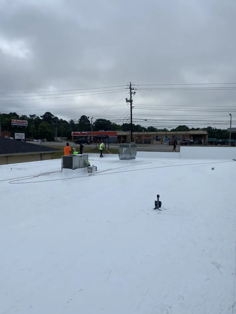 Slide of Ray’s Commercial Roofing Construction