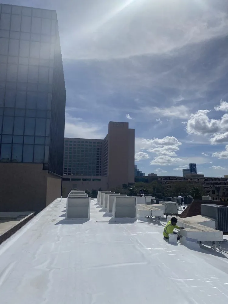 Slide of Ray’s Commercial Roofing Construction