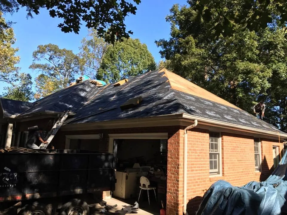 Slide of Ray's Roofing