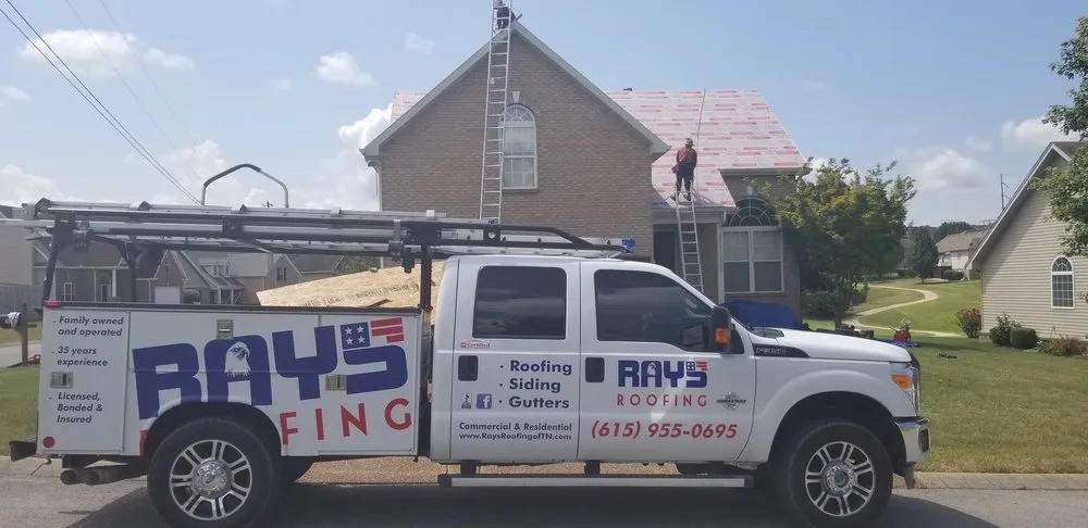 Slide of Ray's Roofing of Tennessee