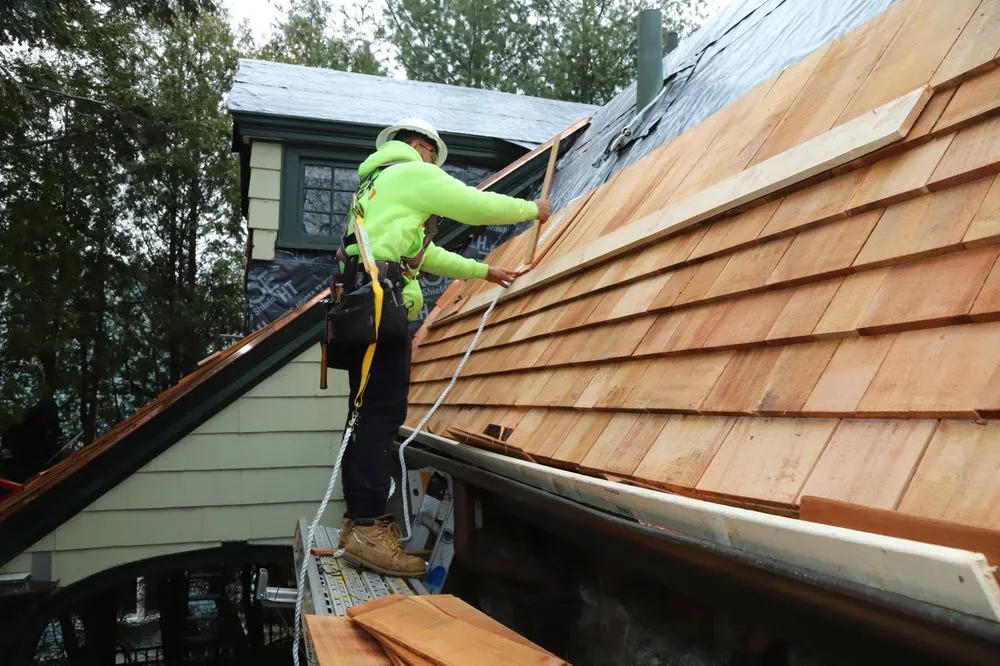 Slide of RB Farina Roofing & Gutters