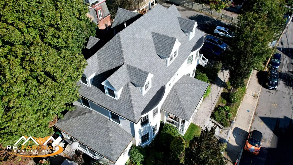 Slide of RB Farina Roofing & Gutters