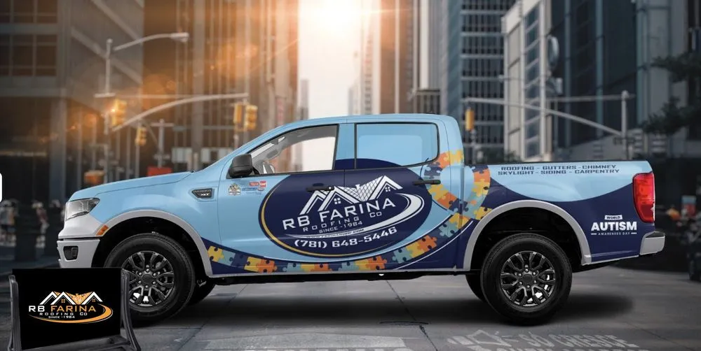 Slide of RB Farina Roofing & Gutters