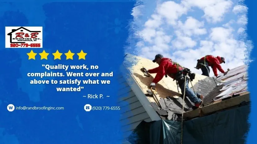 Slide of R&B Roofing