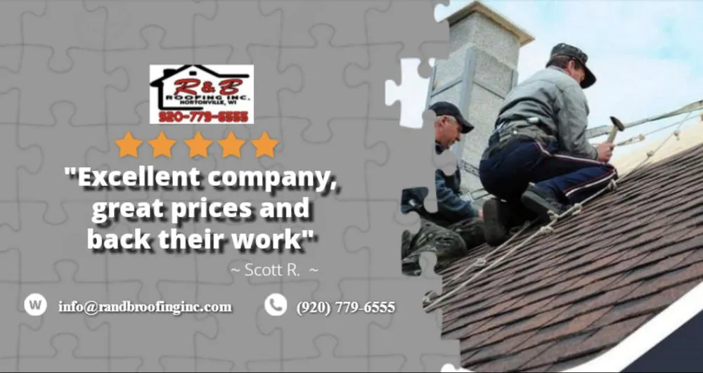 Slide of R&B Roofing