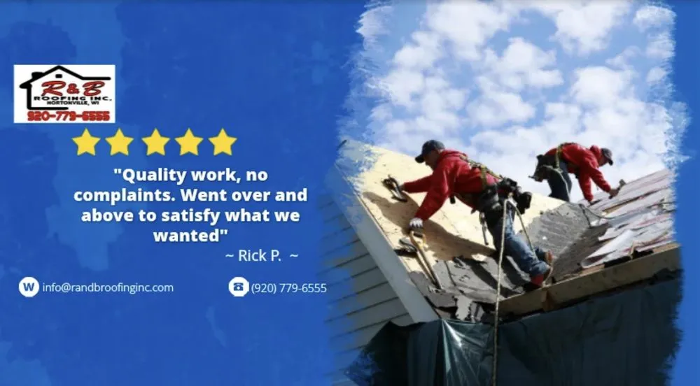 Slide of R&B Roofing