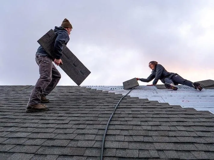 Slide of R&B Roofing