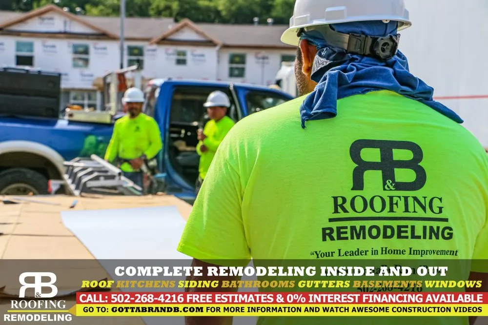 Slide of R&B Roofing Remodeling