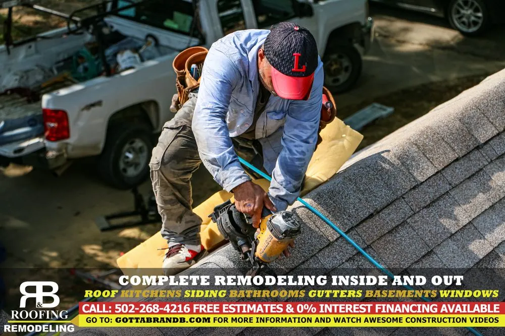Slide of R&B Roofing Remodeling