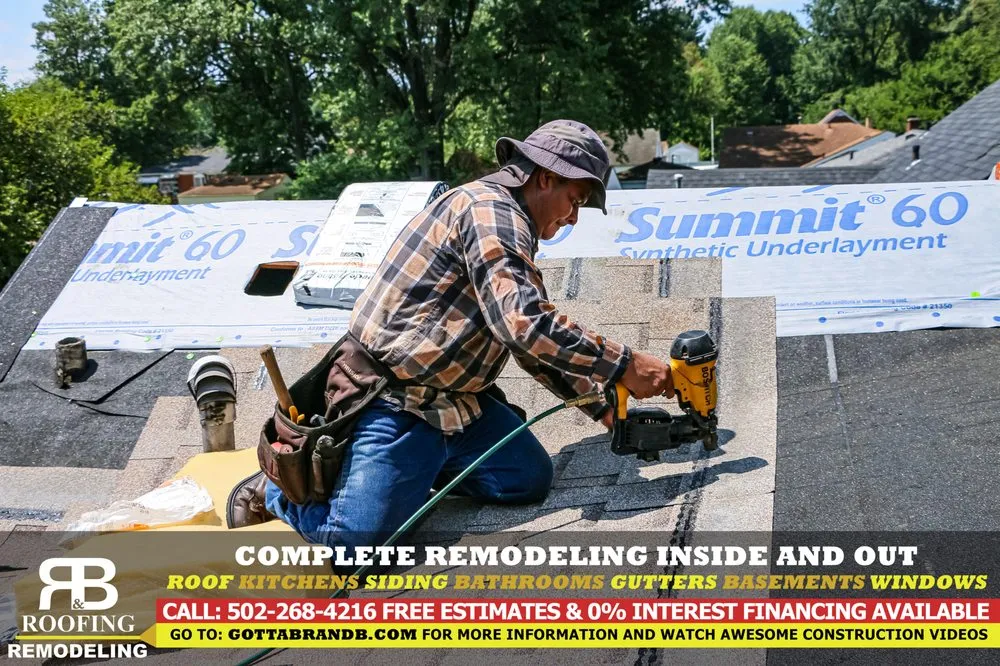Slide of R&B Roofing Remodeling