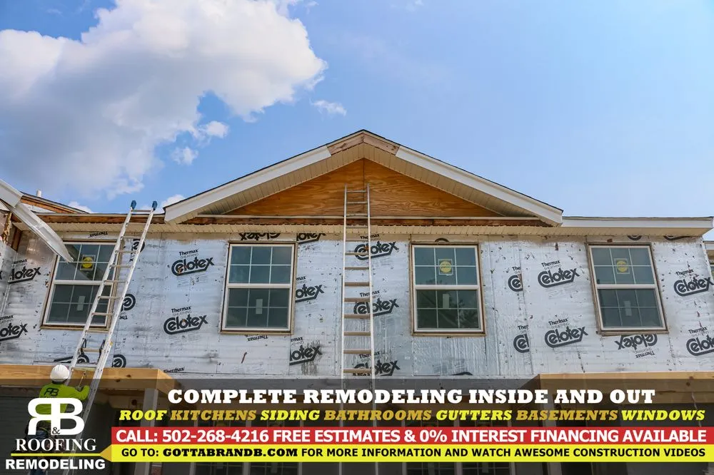 Slide of R&B Roofing Remodeling