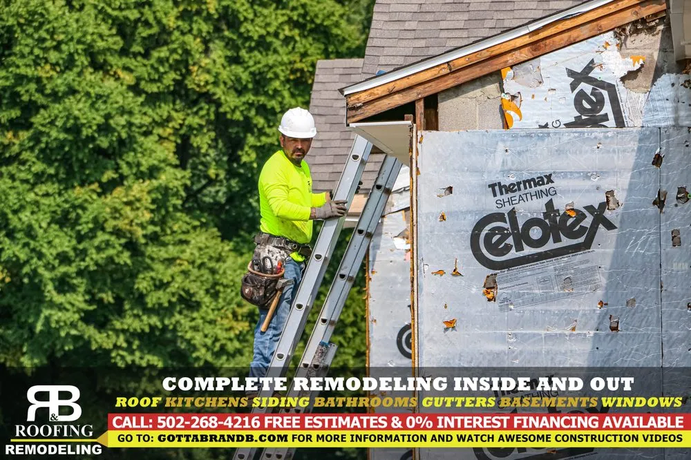 Slide of R&B Roofing Remodeling