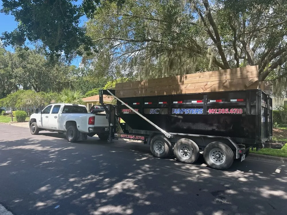 Slide of RC dumpsters residential services