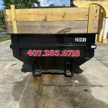 Slide of RC dumpsters residential services