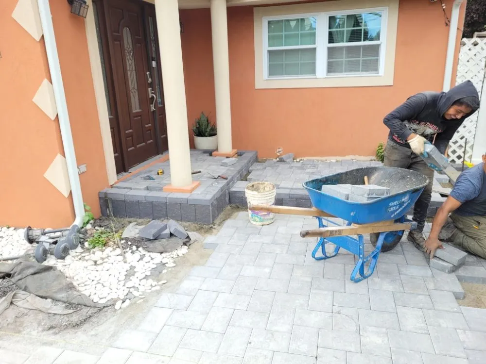 Slide of RC Paving and Masonry