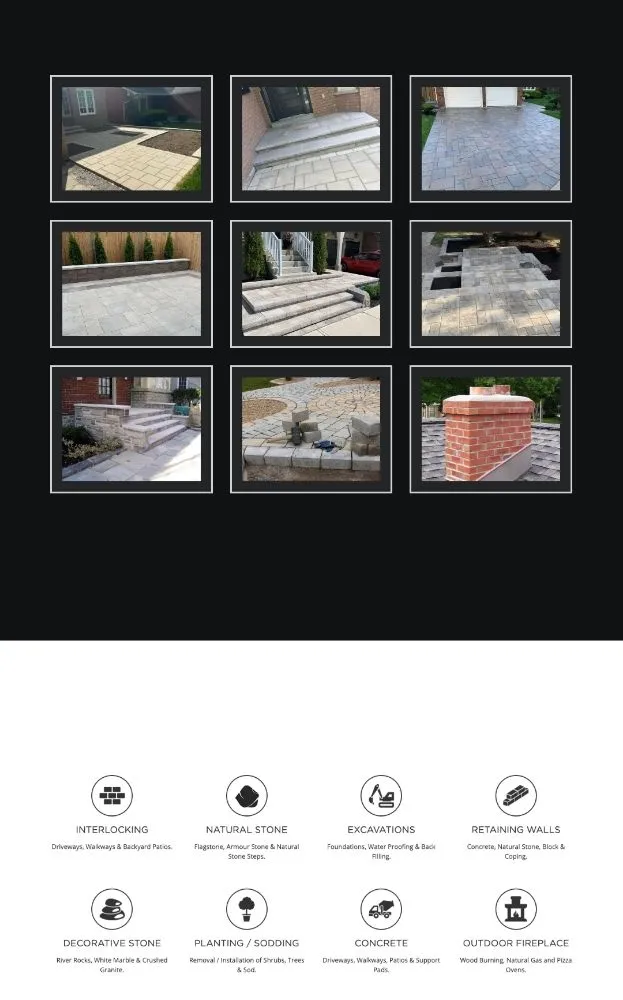 Slide of RC Paving and Masonry