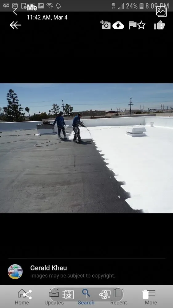 Slide of RCA Roofing