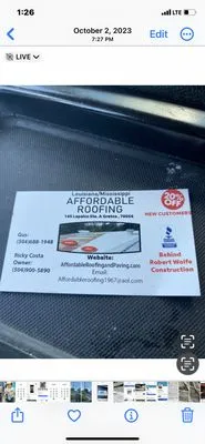 Rca Roofing Logo