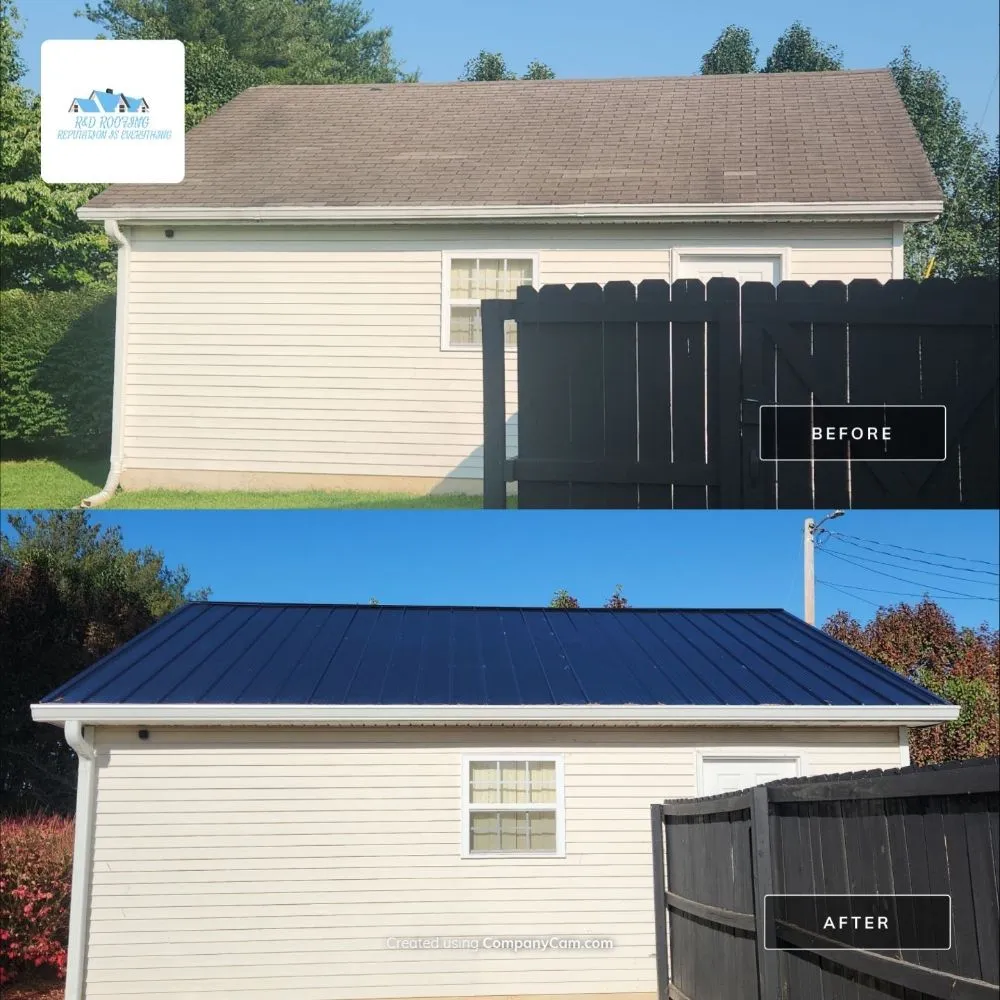 Slide of R&D Roofing